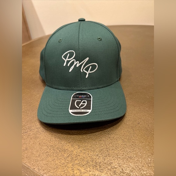 Cap America Premium Line Green Adjustable Cap, Style 8505, Size OSFM - Picture 2 of 9